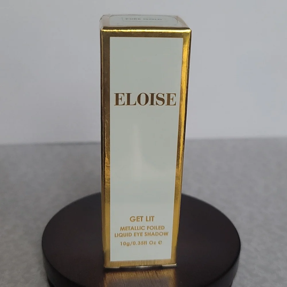 Eloise Get Lit Metallic Foiled Liquid Eyeshadow- Pure Gold